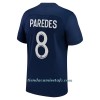 Camiseta de fútbol Paris Saint-Germain Paredes 8 Primera Equipación 2022-23 - Hombre